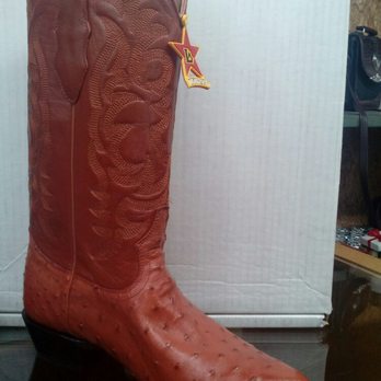 Bridges Boot Outlet - Full quill ostrich, cognac - Shoe Stores Near Me - Cusseta, Alabama Bridges Boot Outlet - Full quill ostrich, cognac - Shoe Stores Near Me - Cusseta, Alabama
