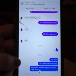 Market Motors - messages from the guy. "JT demon" on facebook.