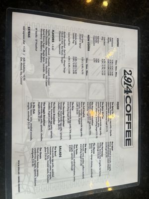 Menu photo 3 2914 Coffee Denver, CO