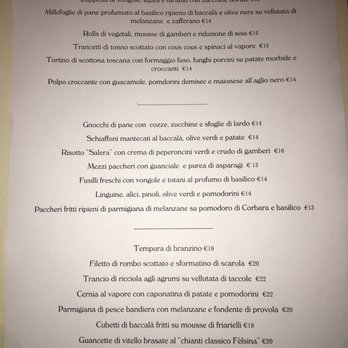 Ebbrezza di Noè - Daily Special Menu in Italian - Italian Near Me - Naples, NA