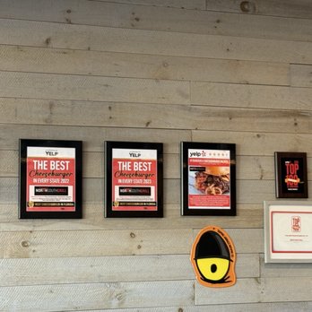 North South Grill - Awards. This place is always winning them. - Burgers Near Me - Pembroke Pines, Florida