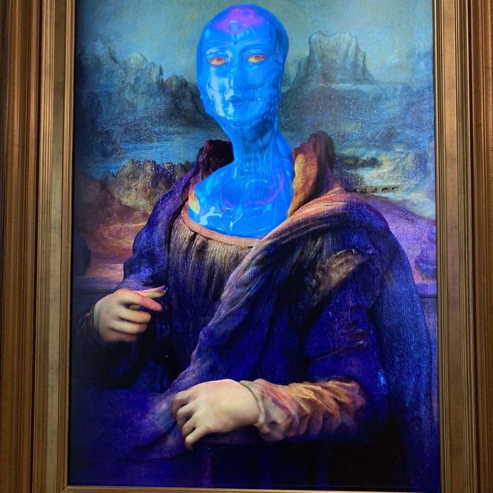 Perception - Robot Mona Lisa - Art Museums Near Me - Las Vegas, Nevada