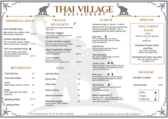 Menu photo 7 Thai Village Colonia, NJ Menu photo 7 Thai Village Colonia, NJ