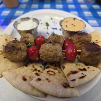 Santorini Gyro - Keftedakia Kebab - Mediterranean Near Me - Palm Springs, California