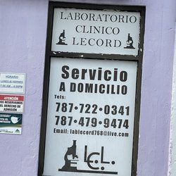 Laboratorio Clinico Lecord - Business info