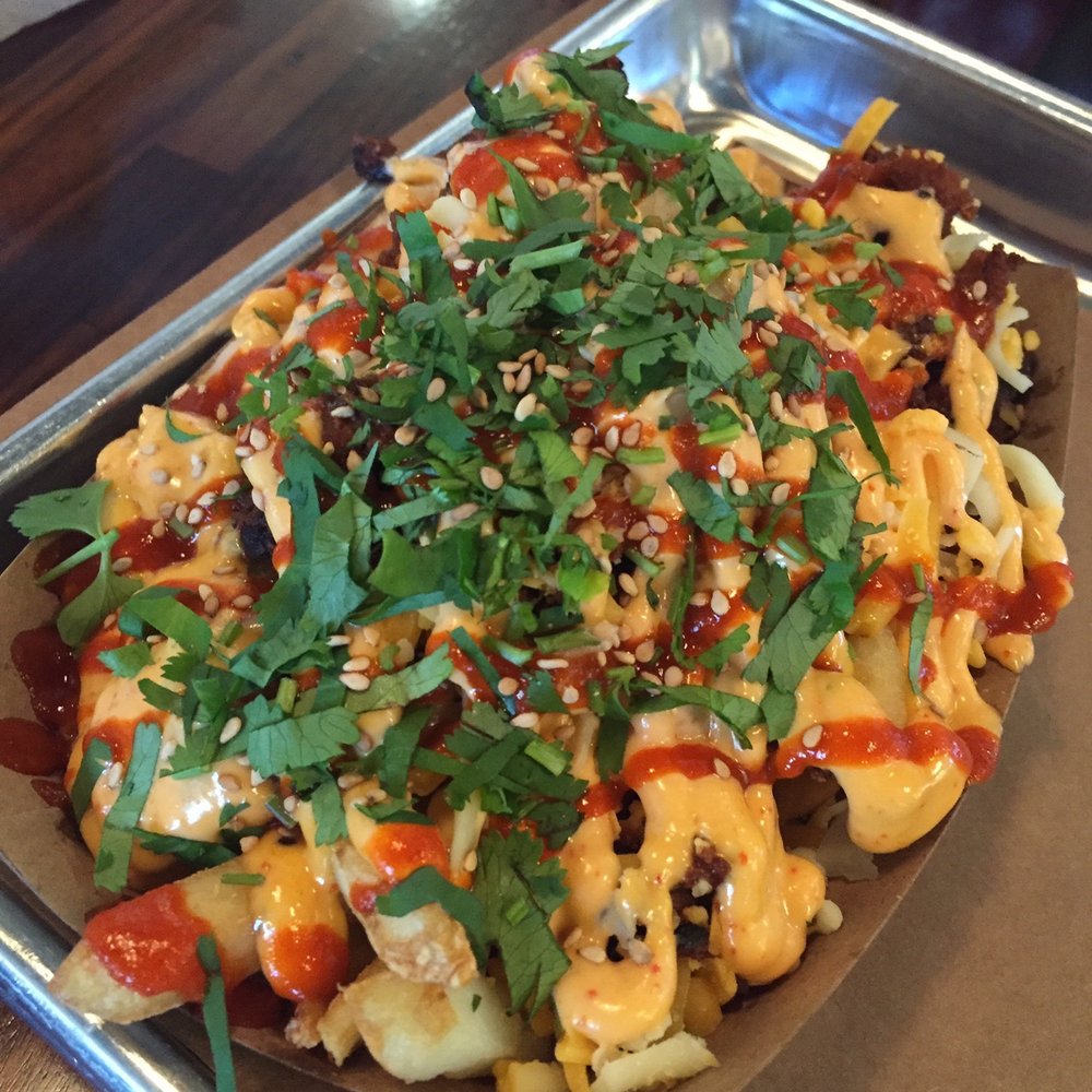 Chi'Lantro - Kimchee fries - Korean Near Me - Austin, Texas Chi'Lantro - Kimchee fries - Korean Near Me - Austin, Texas