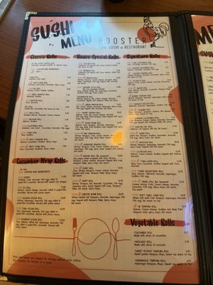 Menu photo 4 Rooster Thai Sushi Port Richey, FL
