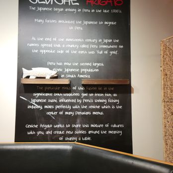 Ceviche Arigato - A bit of history of Peru and Japan which inspired this fusion. - Peruvian Near Me - Lake Park, Florida