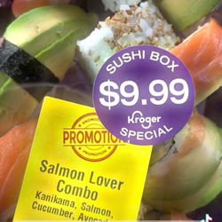 Kroger - Kroger sushi video: https://youtube.com/shorts/ad92QJqZp8A?feature=share. search #mswarmie on YouTube and TikTok for more.