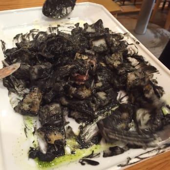 Casa Lucas - Blended mess of delicious calamari in squid ink - Tapas Bars Near Me - Madrid, M