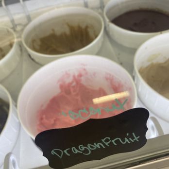 Milk & Sugar Creamery - Coconut dragonfruit - Desserts Near Me - Tracy, California