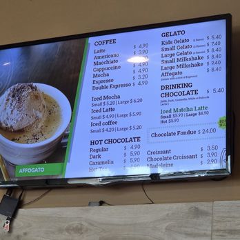 Chocolate Museum & Cafe - menu 1/2 - Museums Near Me - Orlando, Florida
