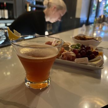 The Laundry - Charcuterie board and custom cocktail - Bars Near Me - Columbus, Ohio