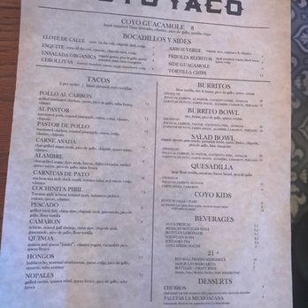 Coyo Taco - Mexican Near Me - Miami, Florida Coyo Taco - Mexican Near Me - Miami, Florida