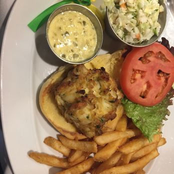 Old Ebbitt Grill - Jumbo Lump Crab Cake Sandwich - Bars Near Me - Washington, DC, District of Columbia Old Ebbitt Grill - Jumbo Lump Crab Cake Sandwich - Bars Near Me - Washington, DC, District of Columbia