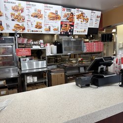 KFC - Menu and counter