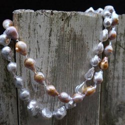 AK Dasher Jewelry - Baroque pearl necklaces are one of our hottest items!