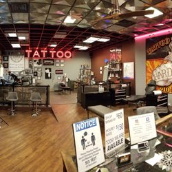 Hardwire Tattoo - Shop Interior Panoramic View
