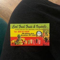 Carl Fresh Fruits And Vegetable