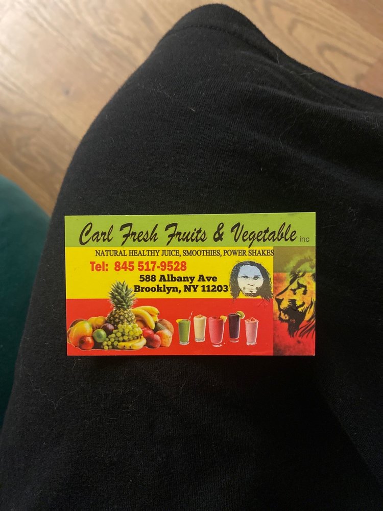 Carl Fresh Fruits And Vegetable Logo