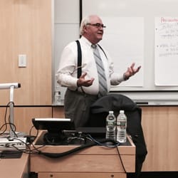 Bryant University - John Gregory leading workforce development session.