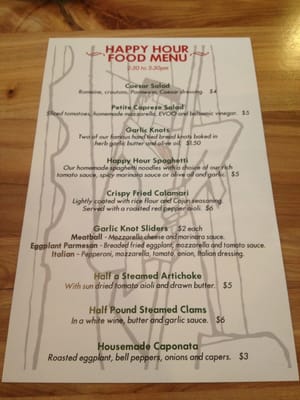 Menu photo 5 Gondolier Italian Eatery - Boulder Boulder, CO