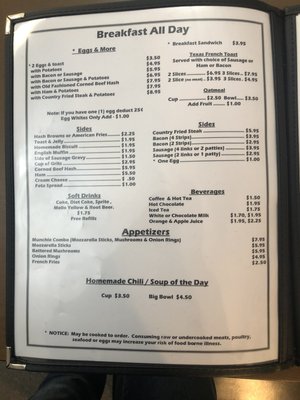 Menu photo 3 Country Fare Restaurant Grand Junction, MI