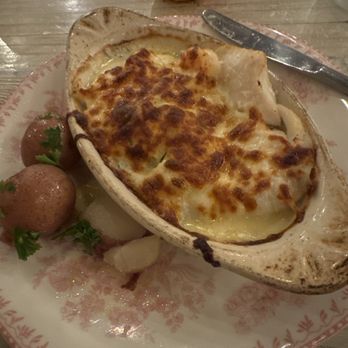 North & Southeats - Seafood Baked Haddock - New American Near Me - Brownville, Maine