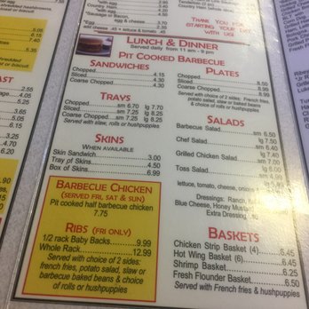 Speedy Lohr's BBQ - More Menu - Barbeque Near Me - Lexington, North Carolina Speedy Lohr's BBQ - More Menu - Barbeque Near Me - Lexington, North Carolina