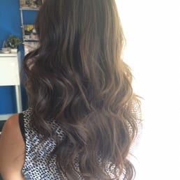 Haircut: layers. Styling: curls Haircut: layers. Styling: curls