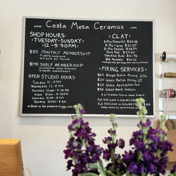 Costa Mesa Ceramics - Art Classes Near Me - Costa Mesa, California