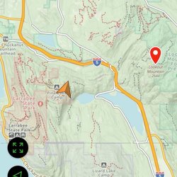 Pine & Cedar Lakes Trail - Map of trails