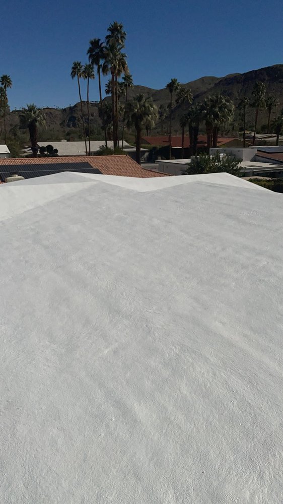 Slide of Valley Urethane Foam Roofing