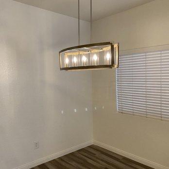 GG - Handyman - Rental property. Dining room light fixture chandelier installed by Gabino! - Handyman Near Me
