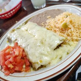 Enchiladas Verdes