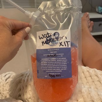 Eskimo Hut - Water moccasin (margarita + watermelon)! So flavorful - Shaved Ice Near Me - Midwest City, Oklahoma