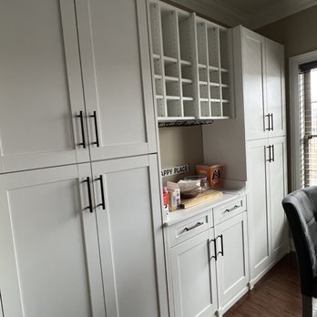 A Place For Everything Closets - Breakfast nook shelving - Cabinetry Near Me - Kingsport, Tennessee