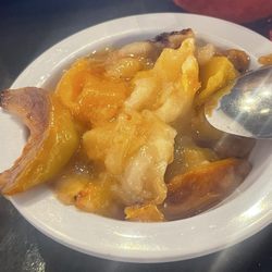 Brown Chicken Brown Cow - Peach cobbler (ice cream available)