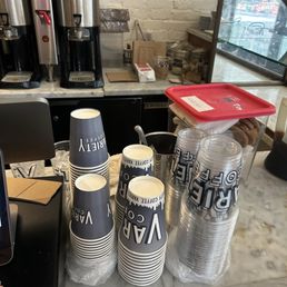 At the counter At the counter