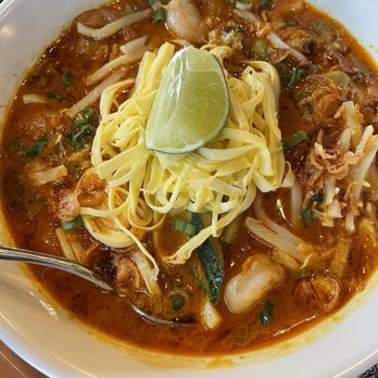 Kedai Makan - Laksa lemak, curry soup with noodles - Malaysian Near Me - Seattle, Washington Kedai Makan - Laksa lemak, curry soup with noodles - Malaysian Near Me - Seattle, Washington