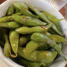 Spicy edamame Spicy edamame