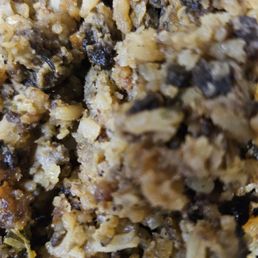 Dirty rice looked and tasted old
