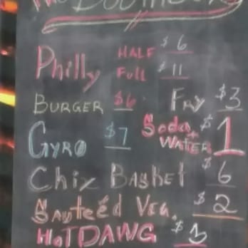 Hit N Run Grill - a menu on a chalkboard - Food Trucks Near Me Hit N Run Grill - a menu on a chalkboard - Food Trucks Near Me