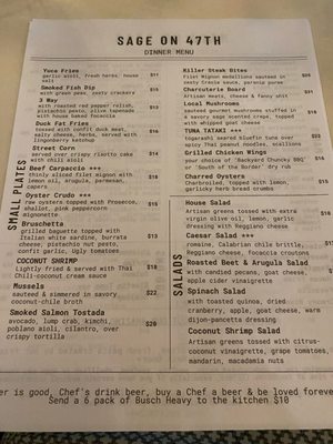 Menu photo 6 Sage on 47th Cape Coral, FL Menu photo 6 Sage on 47th Cape Coral, FL