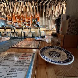 Mecha Noodle Bar - Bar area