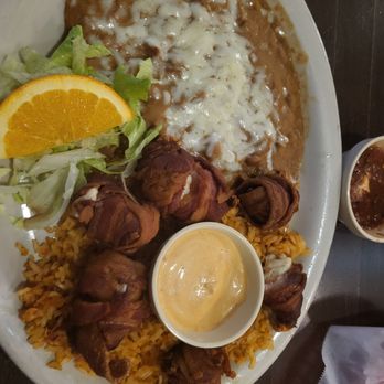 Juanchos Authentic Mexican Restaurant - Bomb bacon wrapped shrimp - Mexican Near Me - Upland, California Juanchos Authentic Mexican Restaurant - Bomb bacon wrapped shrimp - Mexican Near Me - Upland, California