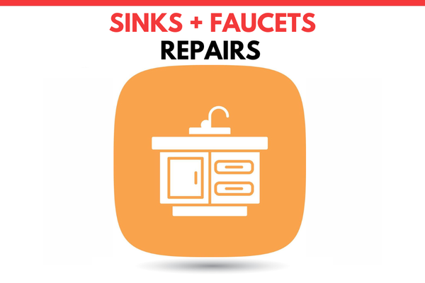 SINKS + FAUCETS REPAIRS & INSTALLS - Roundabout Plumbing & Heating Leaky Faucet Water Heaters New Toilet Repairs Plumbing Service Langford Victoria Hot Water Tanks Renovations