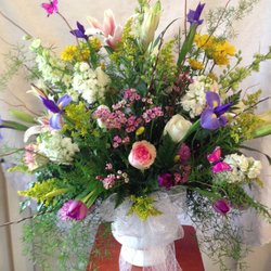 Raw Flower Design - Our spring floral garden.