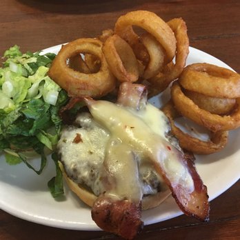 Balance Rock Eatery & Pub - bacon cheeseburger w/onion rings - New American Near Me - Helper, Utah Balance Rock Eatery & Pub - bacon cheeseburger w/onion rings - New American Near Me - Helper, Utah