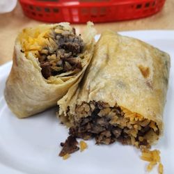 El Chapin Taco - Burrito. Yummy!!